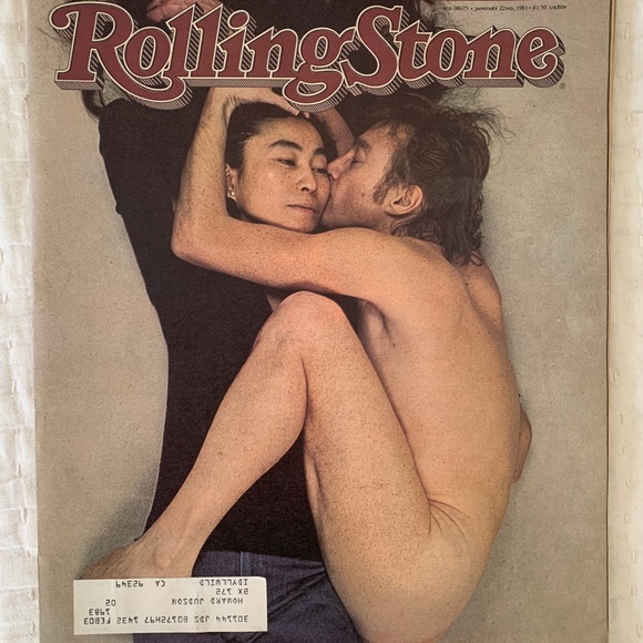 John Lennon and Yoko Ono Rolling Stone - Picture 1 of 2